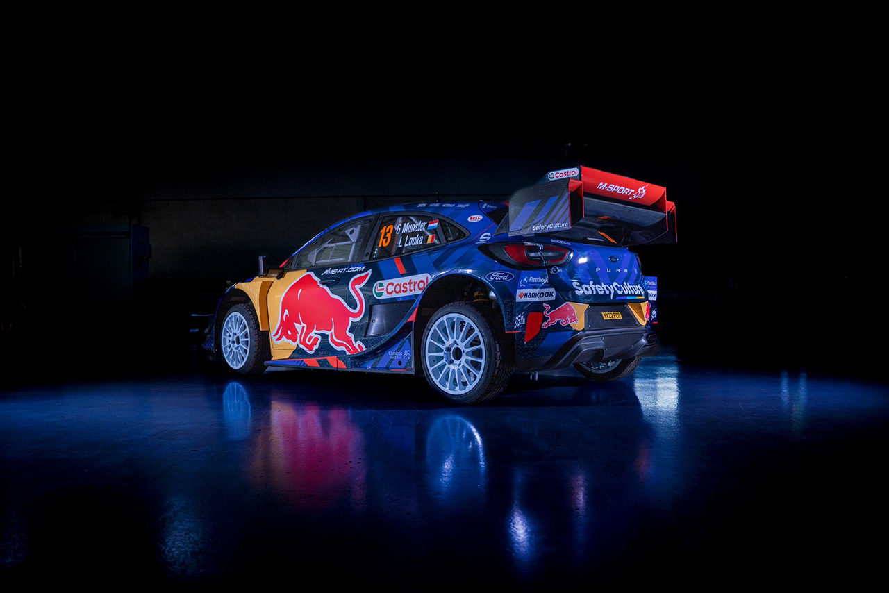 Mスポーツが2025年型フォード・プーマ・ラリー1のカラーリングを公開。ブルーイメージが復活