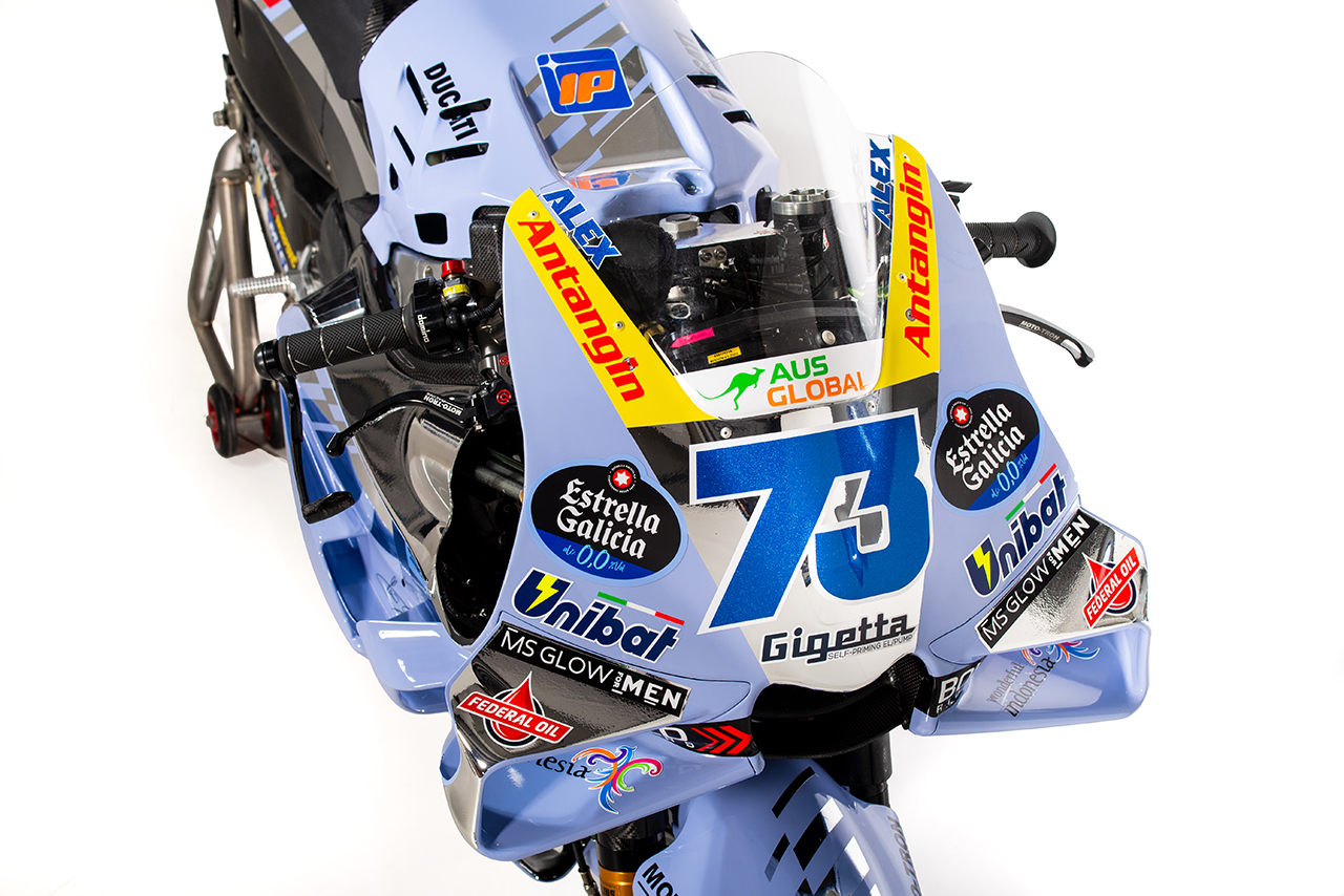 グレシーニ・レーシングMotoGP、2025年のカラーリングを公開。A.マルケスが新参アルデグエルを率いて参戦