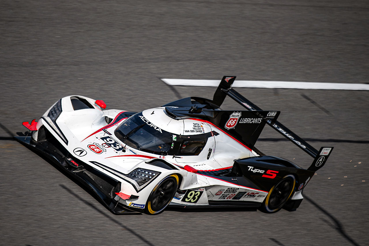 太田格之進が加わる93号車アキュラは総合2番手。注目陣営のリザルトをチェック【IMSA開幕前テスト】