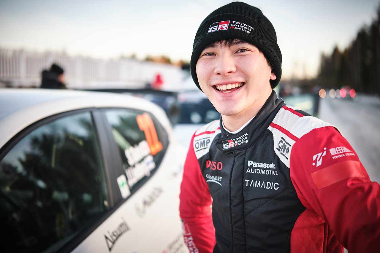 トヨタ／GR WRC育成3期生の松下拓未が初勝利。フィンランド国内選手権でラリー3クラスを制する