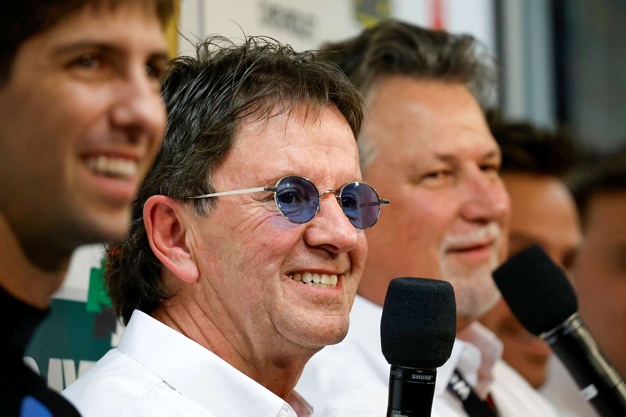 ウェイン・テイラーとマイケル・アンドレッティ