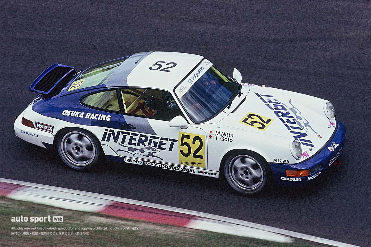 『ポルシェ911（964型／JGTC）』GT2クラス初代王者マシンとなったプライベーターの味方【忘れがたき銘車たち】