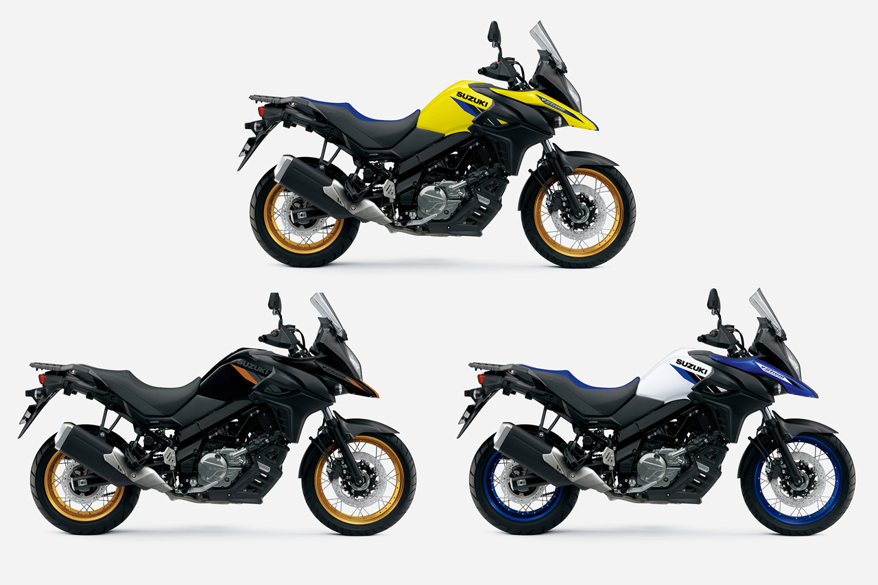 スズキ、『Vストローム650／Vストローム650XT』の最新モデルを発表。価格を改定し2月5日に発売