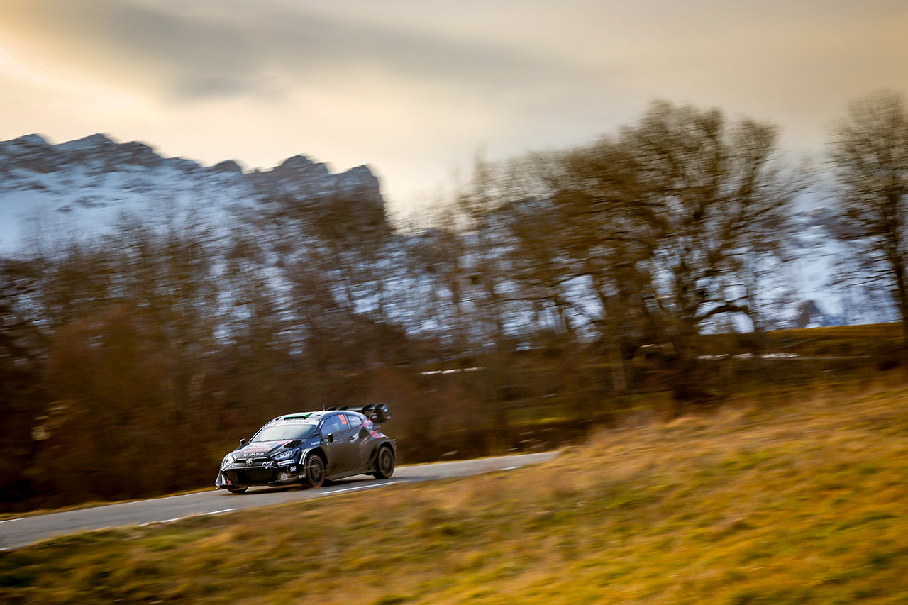 エルフィン・エバンス（トヨタGRヤリス・ラリー1）