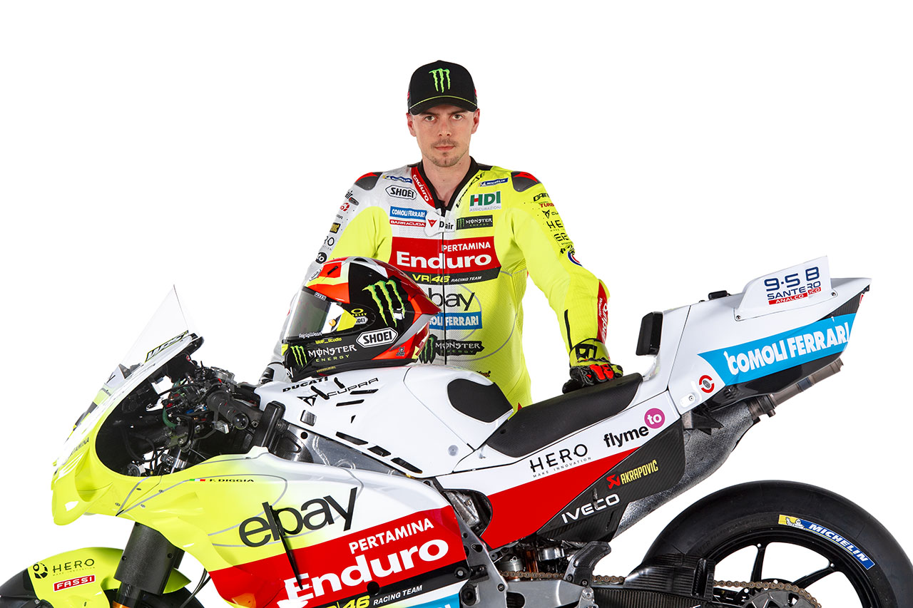 VR46レーシング・チーム、2025年のカラーリングを発表。最新型マシン支給で体制強化／MotoGP