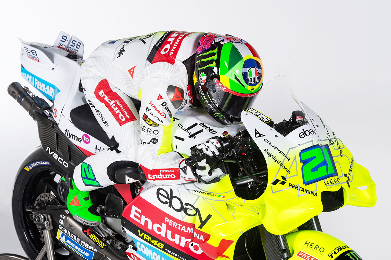 VR46レーシング・チーム、2025年のカラーリングを発表。最新型マシン支給で体制強化／MotoGP