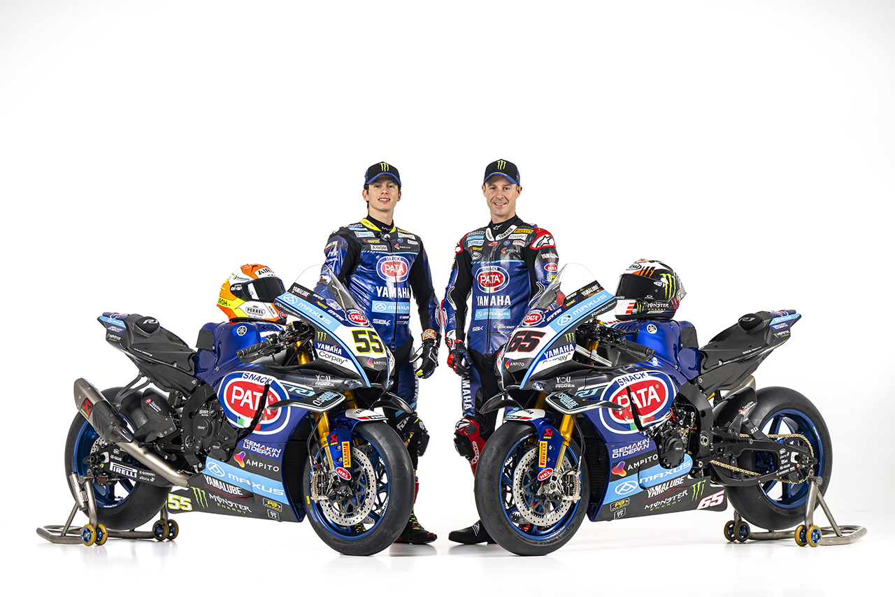 SBK：ヤマハが2025年の体制を発表。2チーム4台におけるYZF-R1のカラーリングをお披露目
