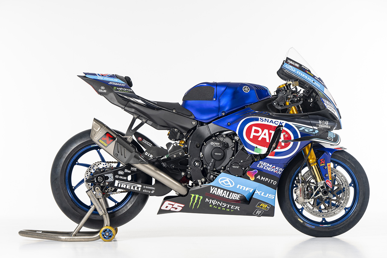 SBK：ヤマハが2025年の体制を発表。2チーム4台におけるYZF-R1のカラーリングをお披露目