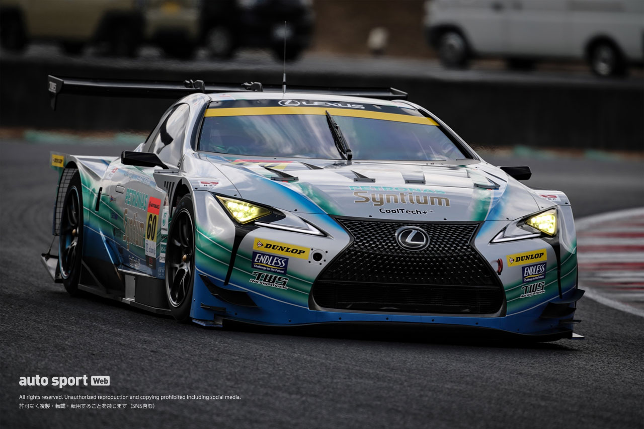 LM corsaのニューマシンLC500 GTが岡山でシェイクダウン！ ノートラブルで好印象を得る