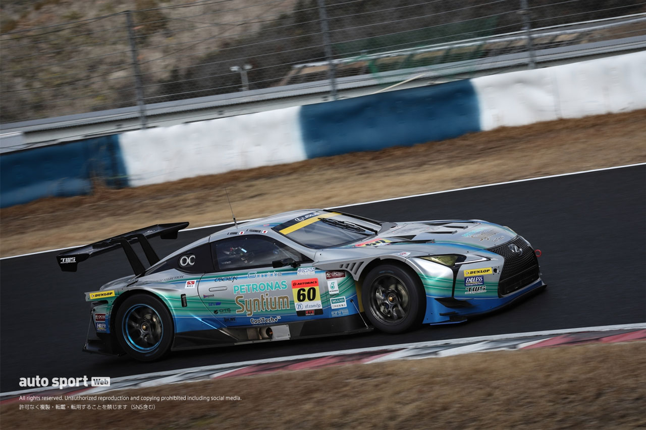 LM corsaのニューマシンLC500 GTが岡山でシェイクダウン！ ノートラブルで好印象を得る