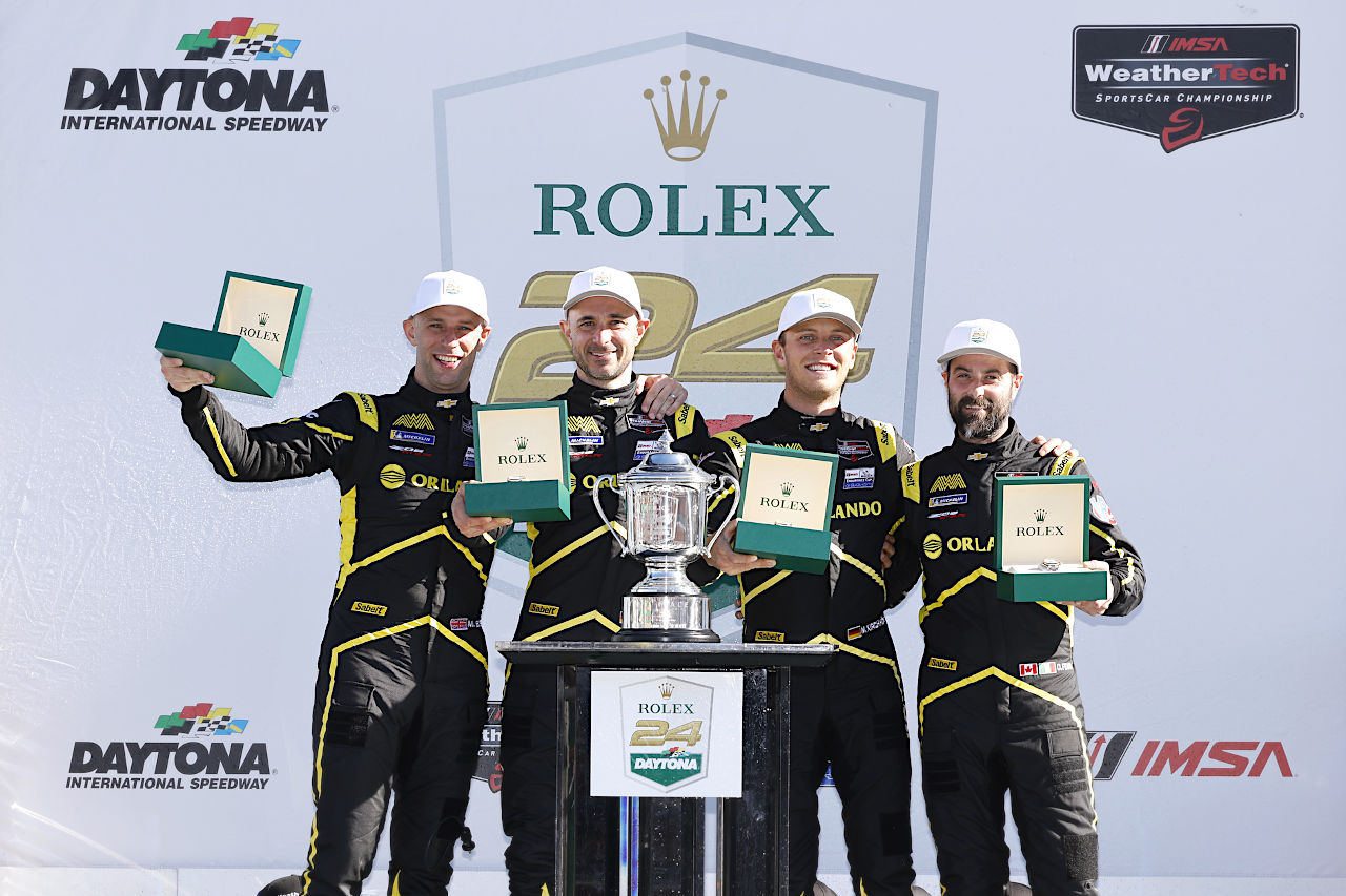 デビュー2年目のコルベットGT3が24時間レース初優勝。AWA、デイトナでの逆転勝利で自信「ル・マンでも可能性ある」