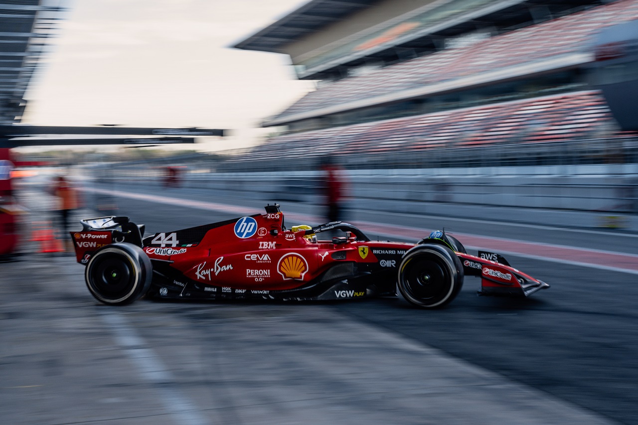 ルイス・ハミルトン（フェラーリSF-23）