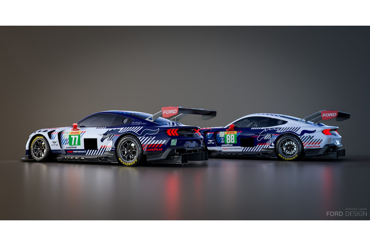 プロトン・コンペティションがWEC・LMGT3のドライバーラインアップを刷新。フォード・マスタングGT3の新カラーリングも公開