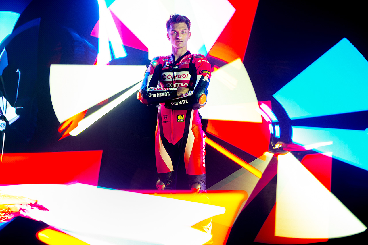 ホンダHRCが2025年型RC213Vをお披露目。レプソル離脱で新たにカストロールを迎える