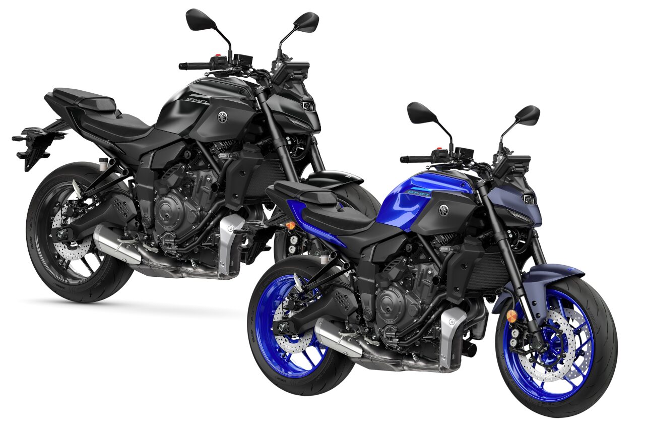 ヤマハMT-07がモデルチェンジ。クラッチ操作不要の『Y-AMT』搭載車とともに、2月末発売へ