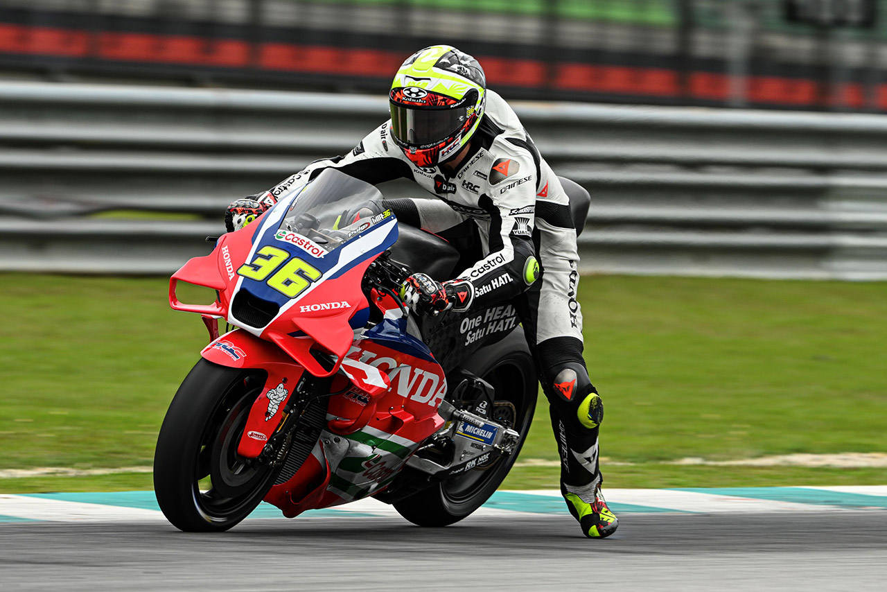 好調クアルタラロが首位。転倒相次ぎ、王者マルティン含む3名が初日で離脱／MotoGPマレーシア公式テスト