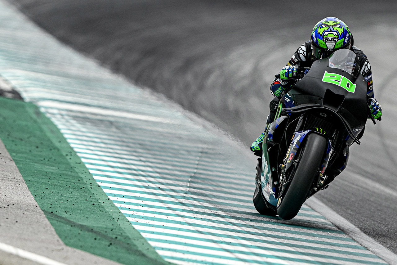 好調クアルタラロが首位。転倒相次ぎ、王者マルティン含む3名が初日で離脱／MotoGPマレーシア公式テスト