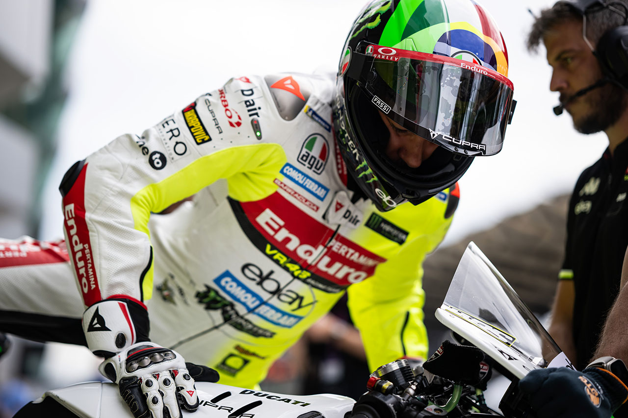 フランコ・モルビデリ（プルタミナ・エンデューロVR46レーシング・チーム）