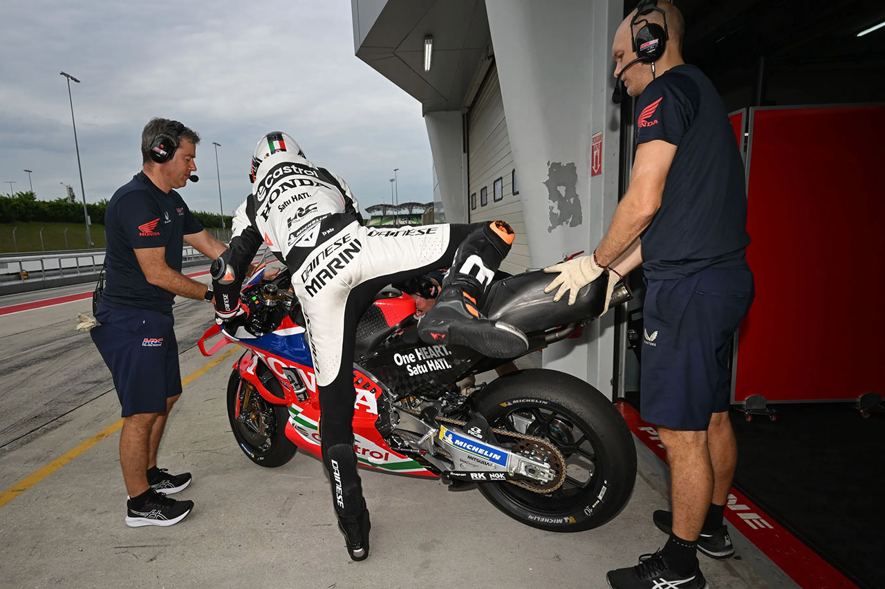 ルカ・マリーニ（ホンダHRCカストロール）