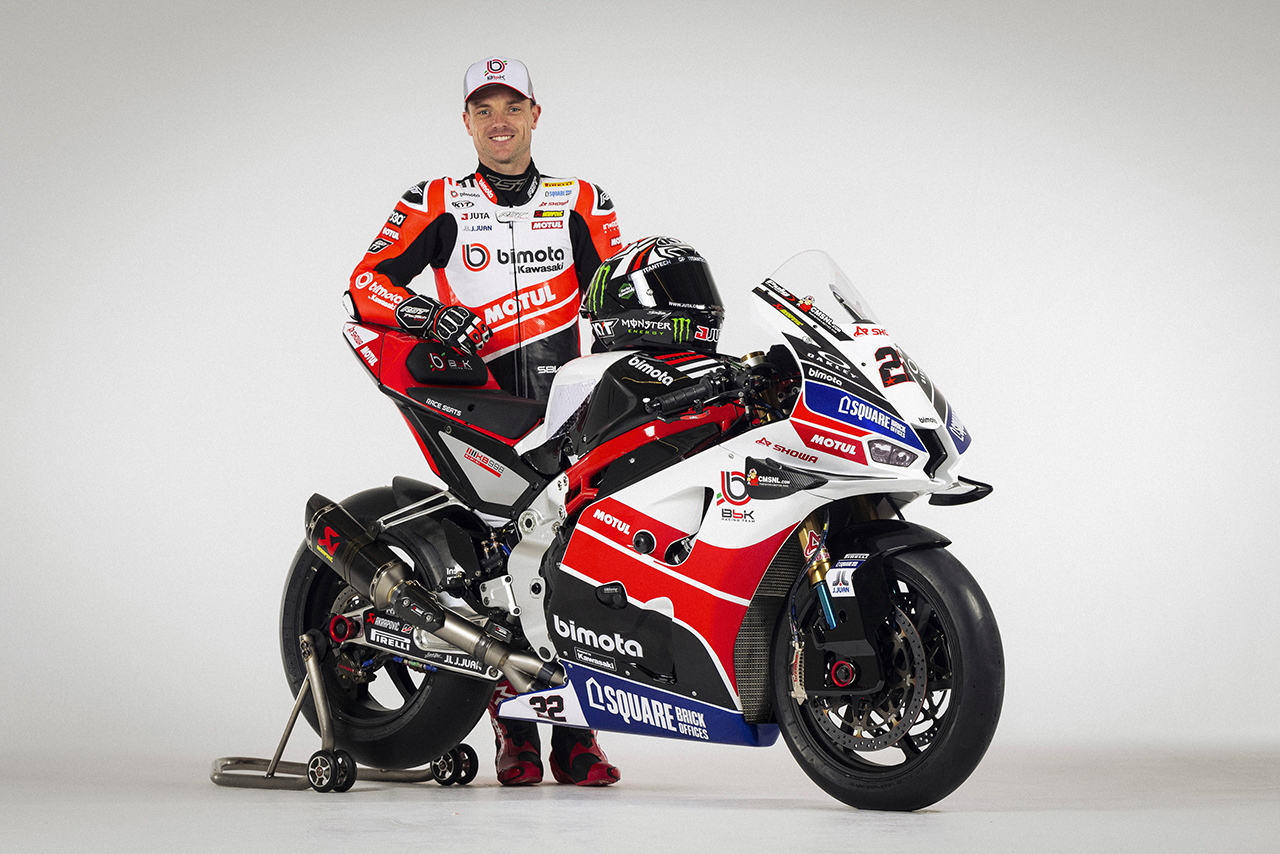 SBK：ビモータ・カワサキが2025年仕様のKB998をお披露目。ロウズとバッサーニのコンビ継続