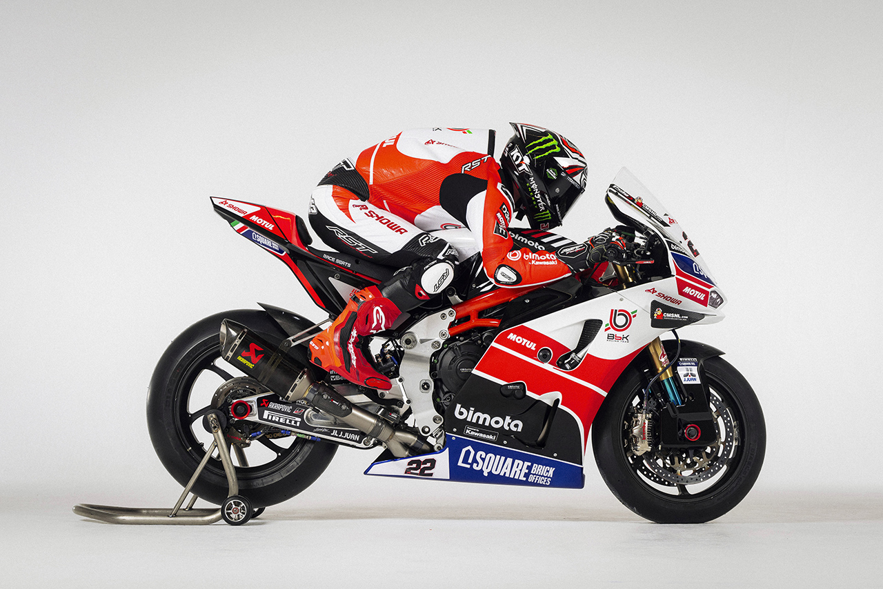 SBK：ビモータ・カワサキが2025年仕様のKB998をお披露目。ロウズとバッサーニのコンビ継続