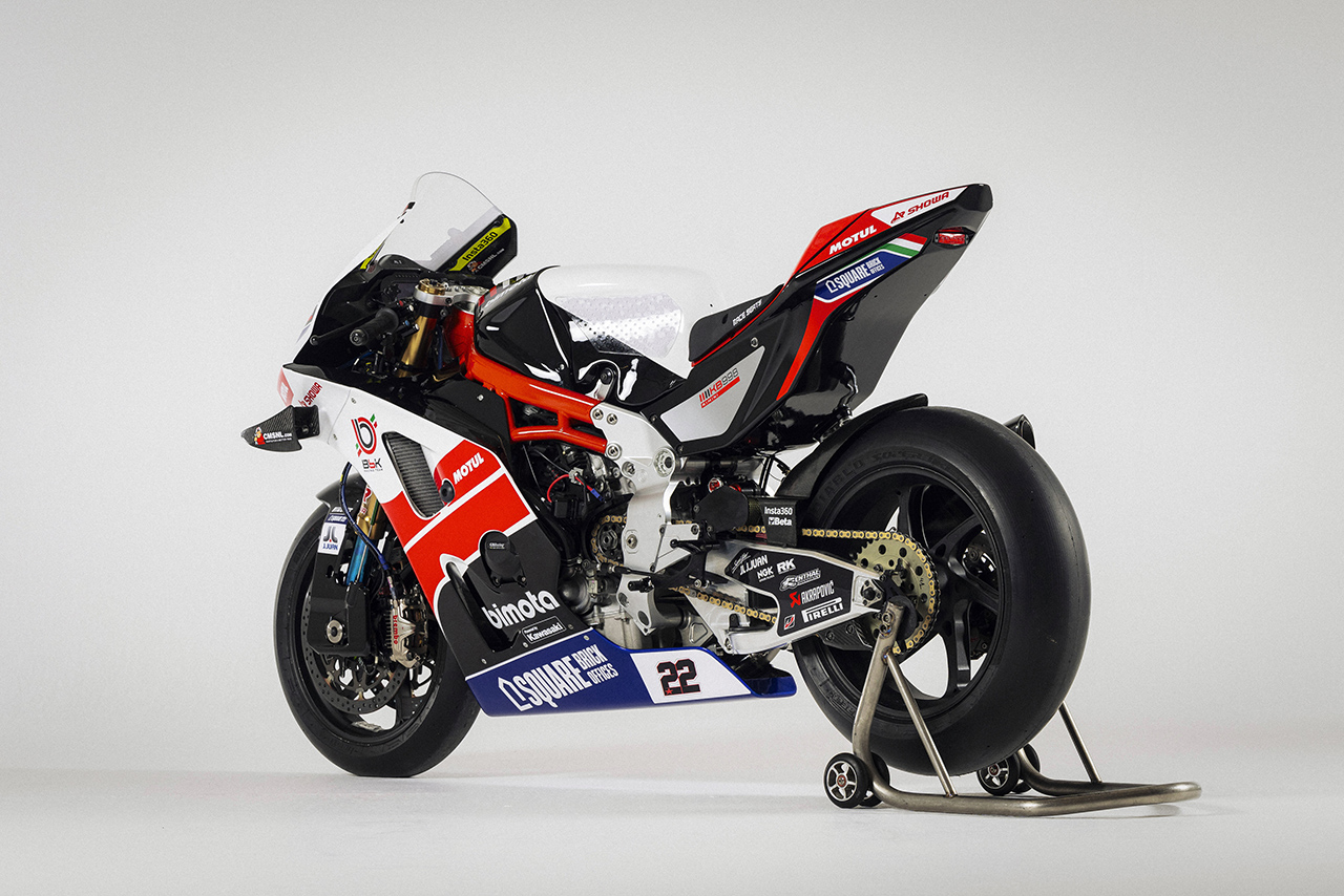 SBK：ビモータ・カワサキが2025年仕様のKB998をお披露目。ロウズとバッサーニのコンビ継続