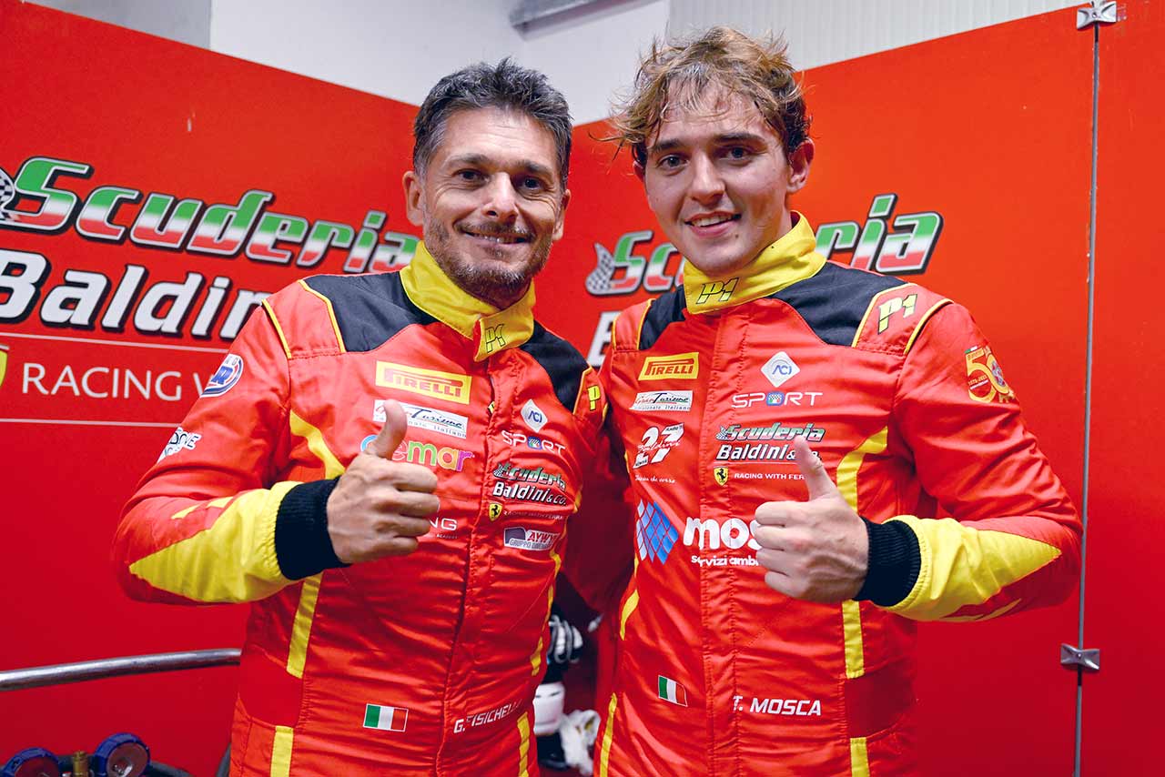 ジャンカルロ・フィジケラ（左）