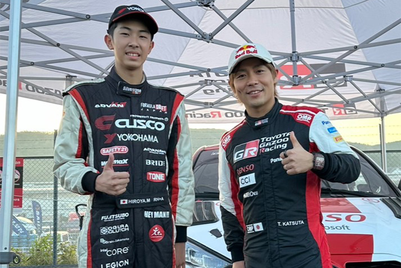 勝田貴元、WRCを目指す若手への支援を継続。2025年から15歳の箕輪大也を長期サポートへ