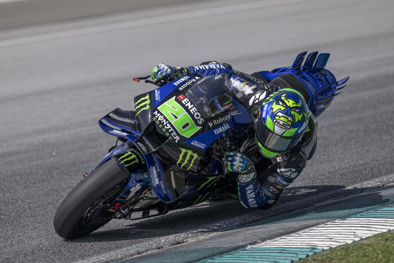 ヤマハ、クアルタラロがトップ3入りするも懸念点あり。「予想以上のタイヤ圧上昇が興味深い」とミラー／マレーシア公式テスト