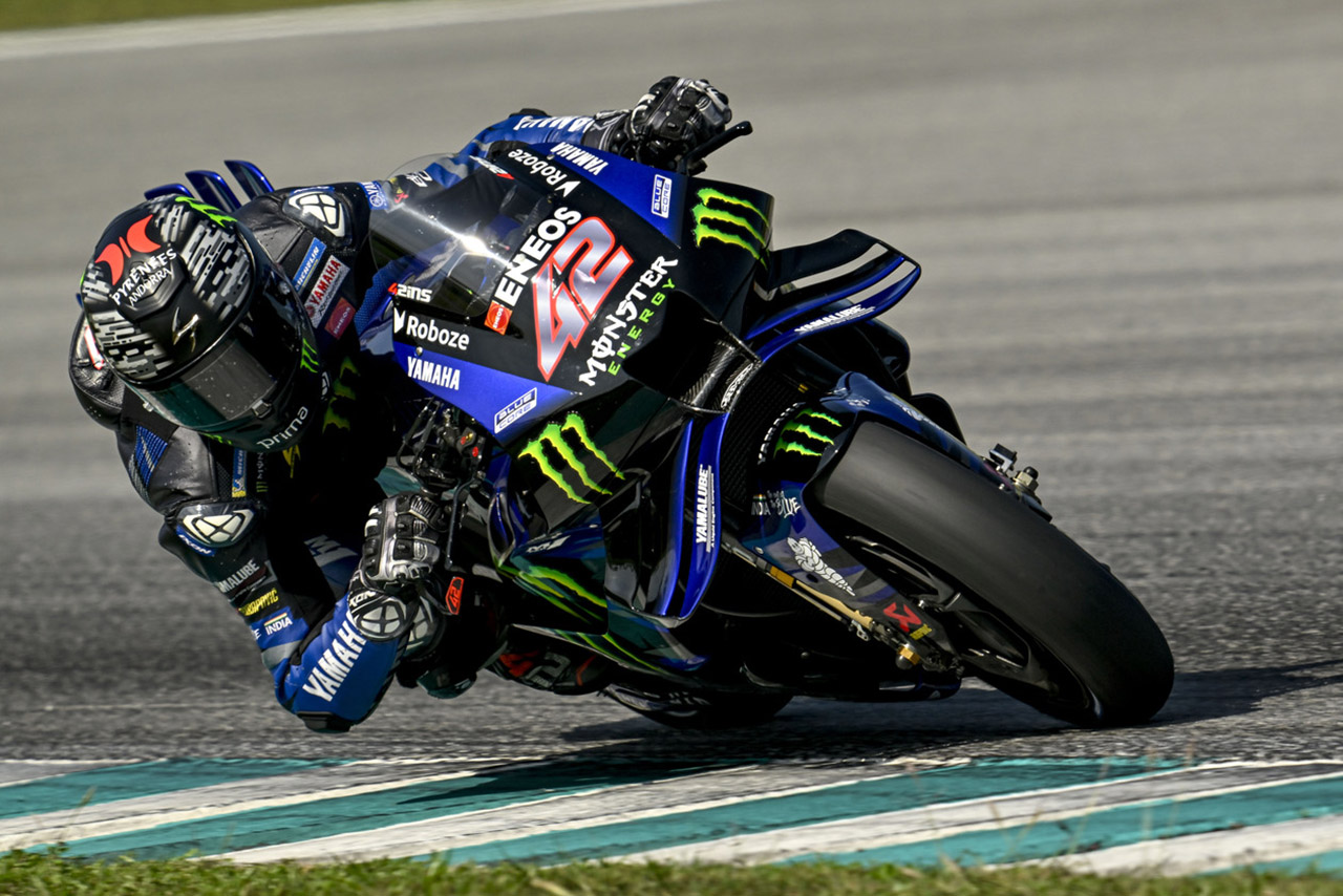 ヤマハ、クアルタラロがトップ3入りするも懸念点あり。「予想以上のタイヤ圧上昇が興味深い」とミラー／マレーシア公式テスト