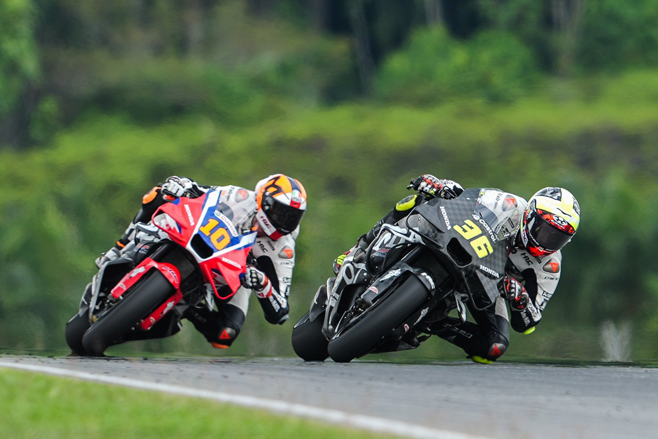 ルカ・マリーニ（ホンダHRCカストロール）、ジョアン・ミル（ホンダHRCカストロール）