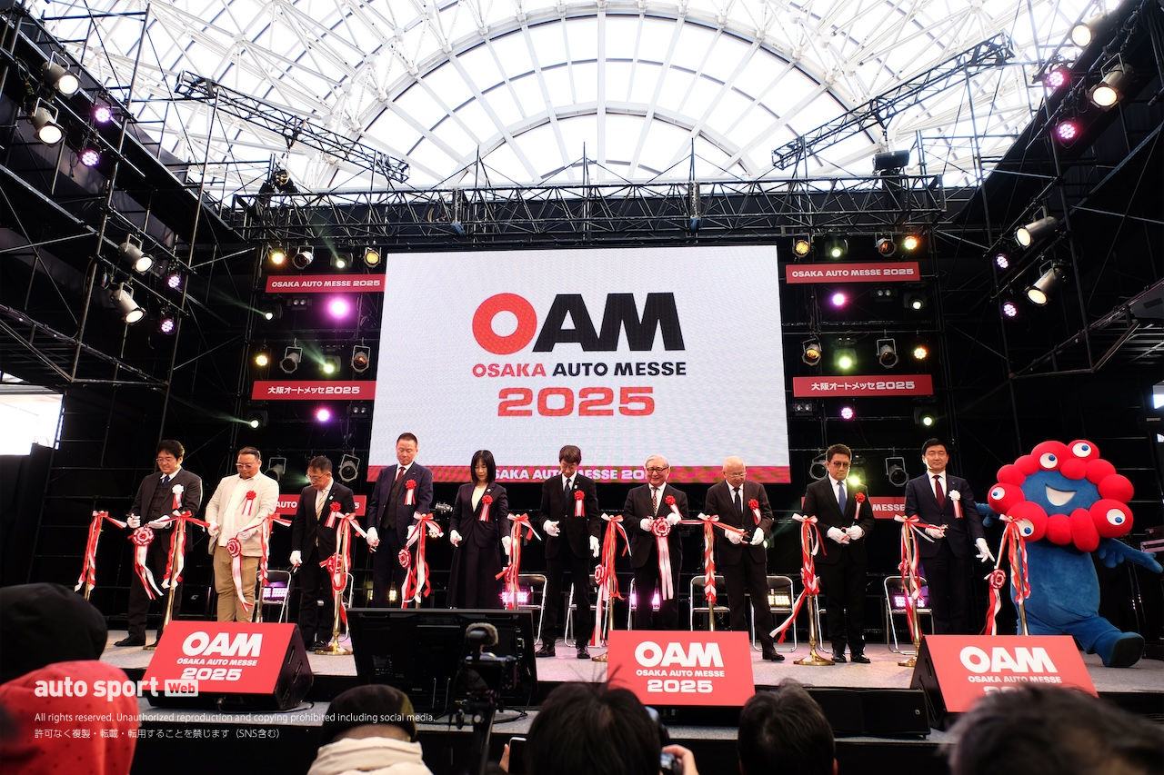 “大阪”らしいホンダ・シビックに謎のJGTCシルビア。ミャクミャクも参戦しOAM開幕【大阪オートメッセ2025写真日記】