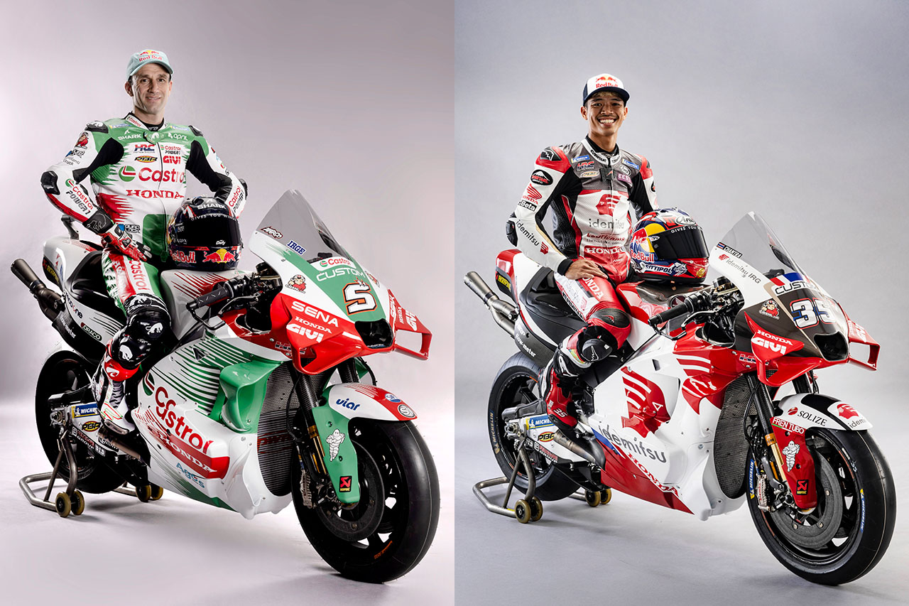 ホンダLCR、2025年マシンのカラーリングを発表。中上の後任にチャントラを起用／MotoGP