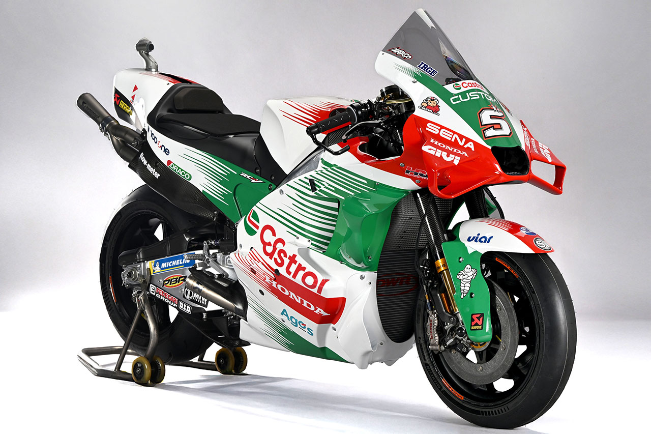 ホンダLCR、2025年マシンのカラーリングを発表。中上の後任にチャントラを起用／MotoGP