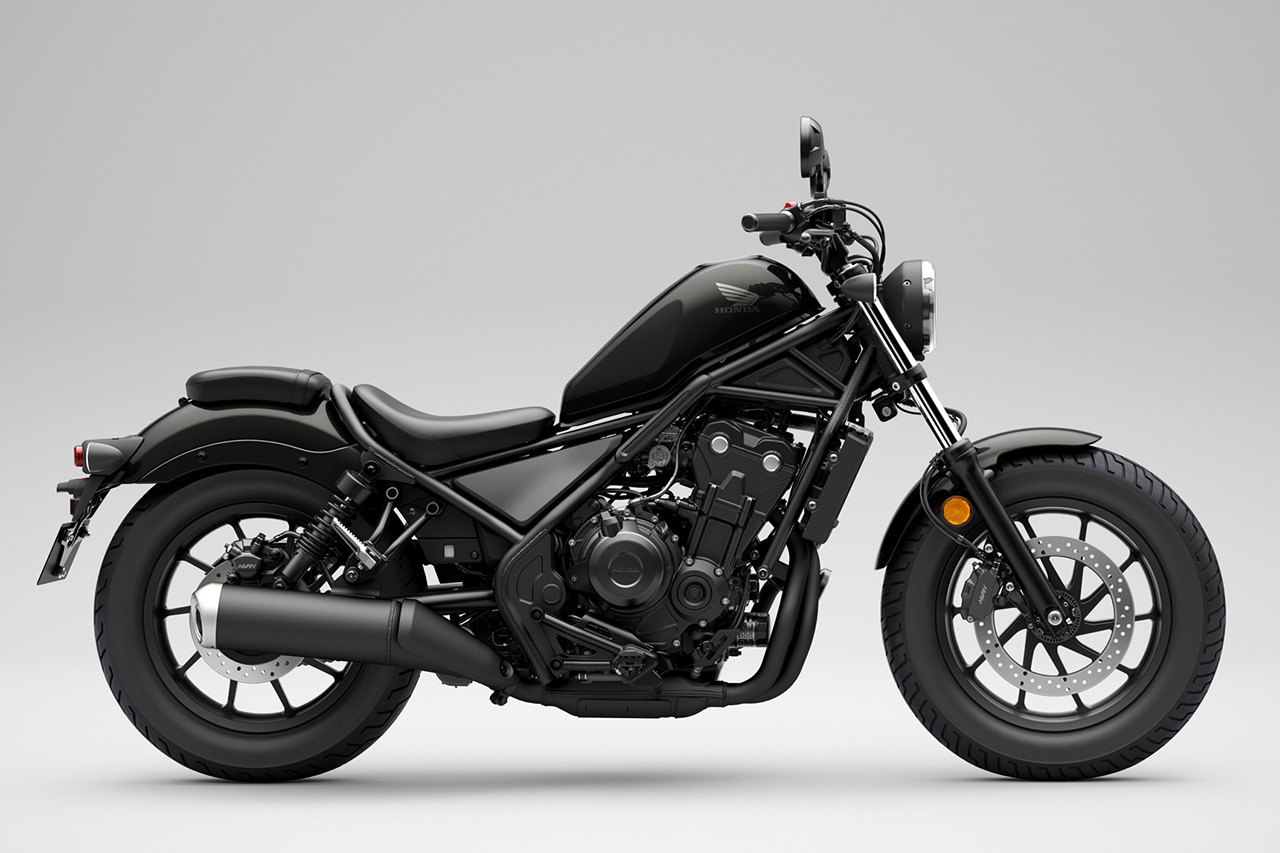 ホンダがクルーザー『レブル500』をマイナーチェンジ。2025年モデルを2月20日に発売