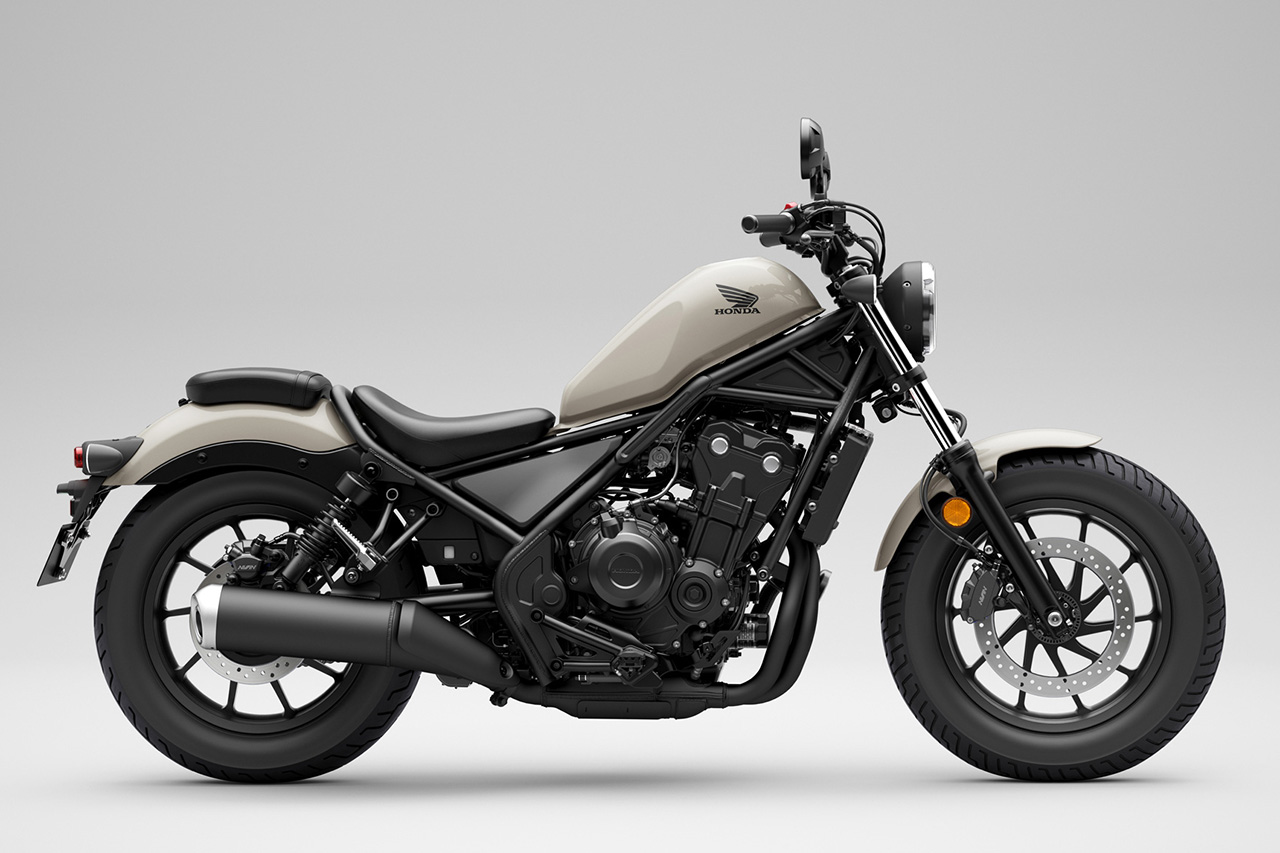 ホンダがクルーザー『レブル500』をマイナーチェンジ。2025年モデルを2月20日に発売