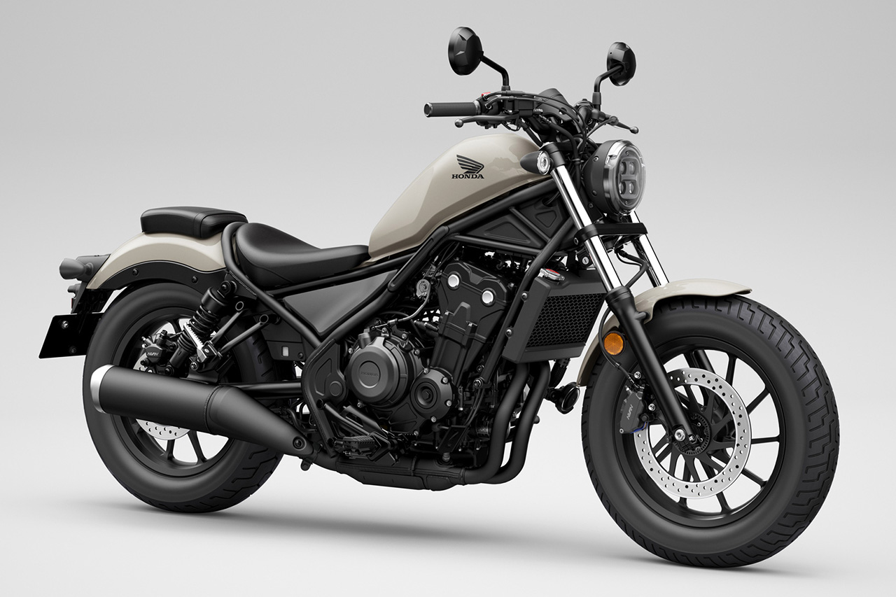 ホンダがクルーザー『レブル500』をマイナーチェンジ。2025年モデルを2月20日に発売