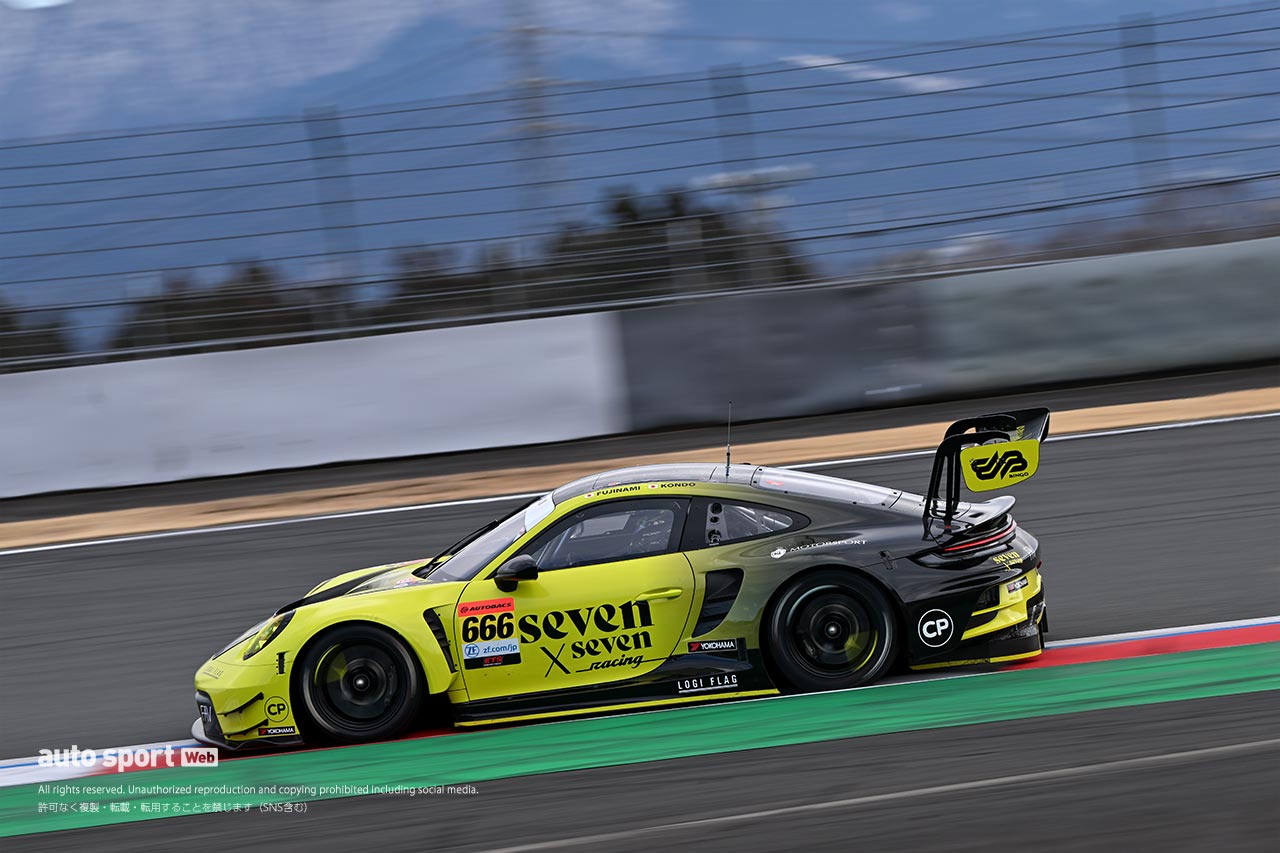 seven x seven Racing、富士で充実のGT300初テストを終える「メチャクチャ感触ありますよ」