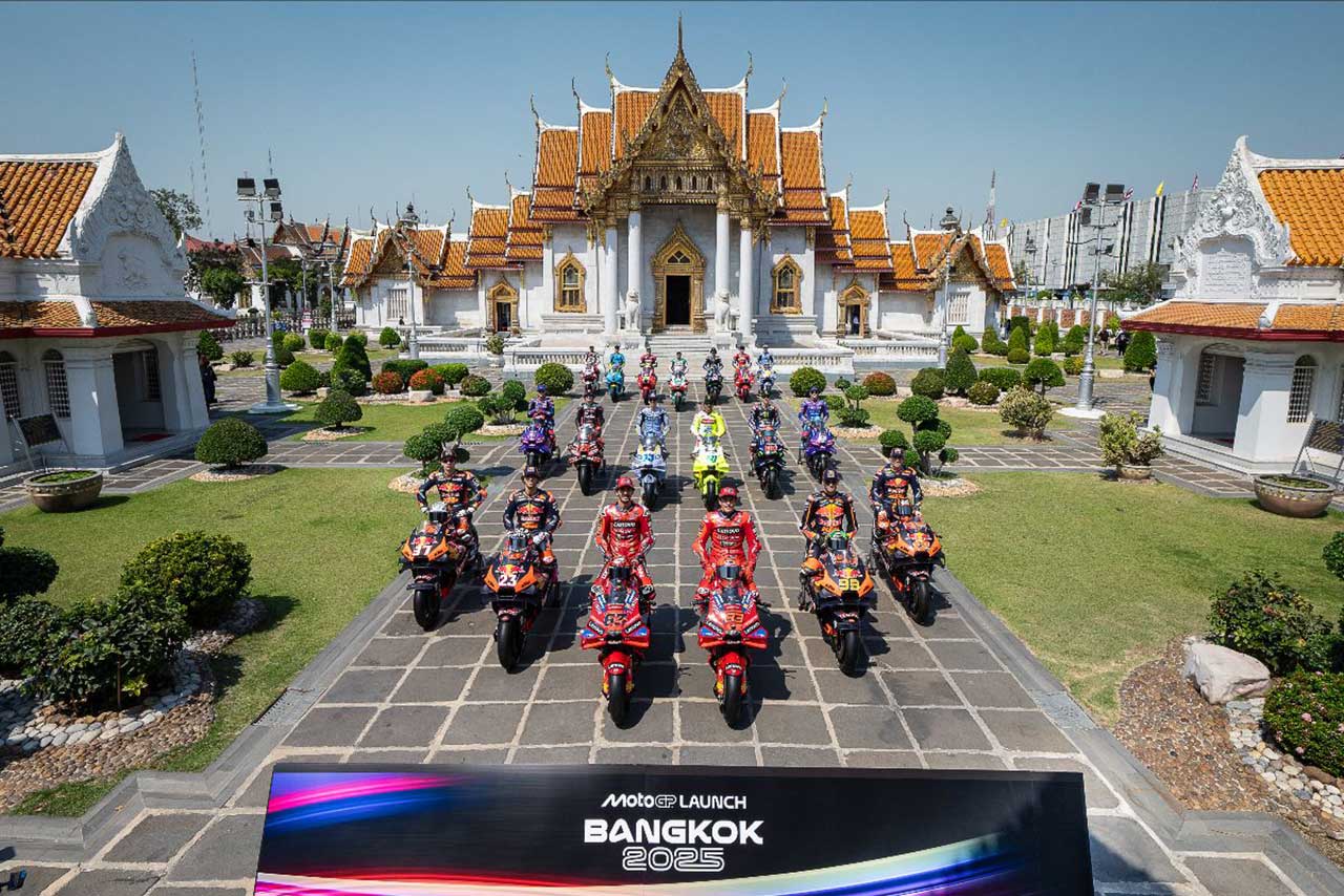 MotoGPがタイ・バンコクで史上初のシーズンローンチ開催。記念撮影やファンとの交流で大盛況に