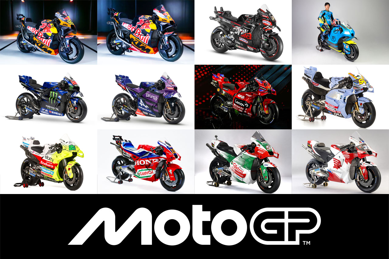 【マシンギャラリー】MotoGPマシンの2024年と2025年のカラーリング見比べ