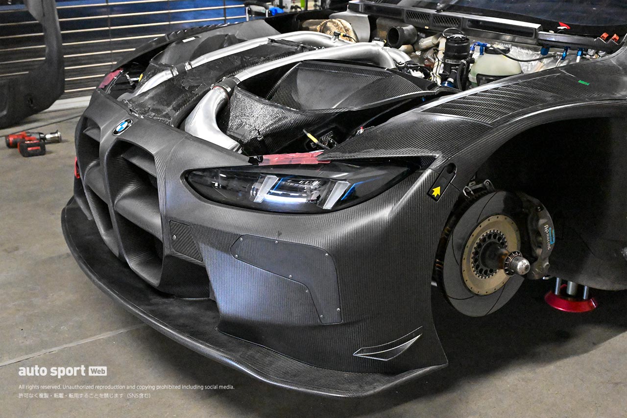 BMW M4 GT3エボが日本初登場。BMW M Team StudieがGTWC向け車両を富士でシェイクダウン