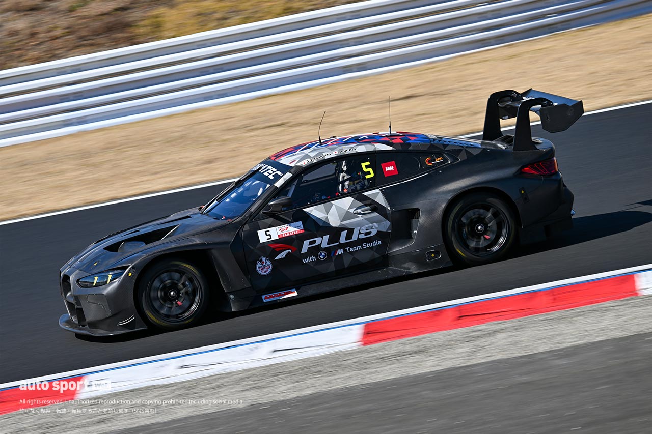 BMW M4 GT3エボが日本初登場。BMW M Team StudieがGTWC向け車両を富士でシェイクダウン
