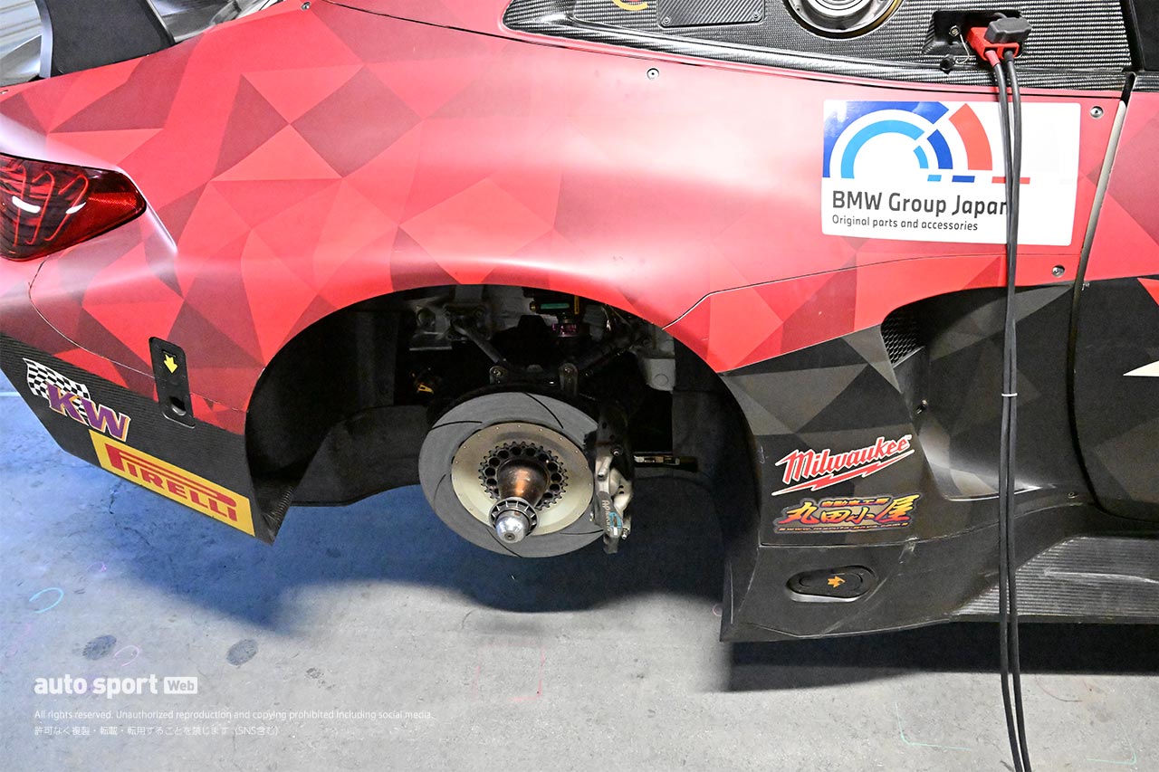 BMW M4 GT3エボが日本初登場。BMW M Team StudieがGTWC向け車両を富士でシェイクダウン