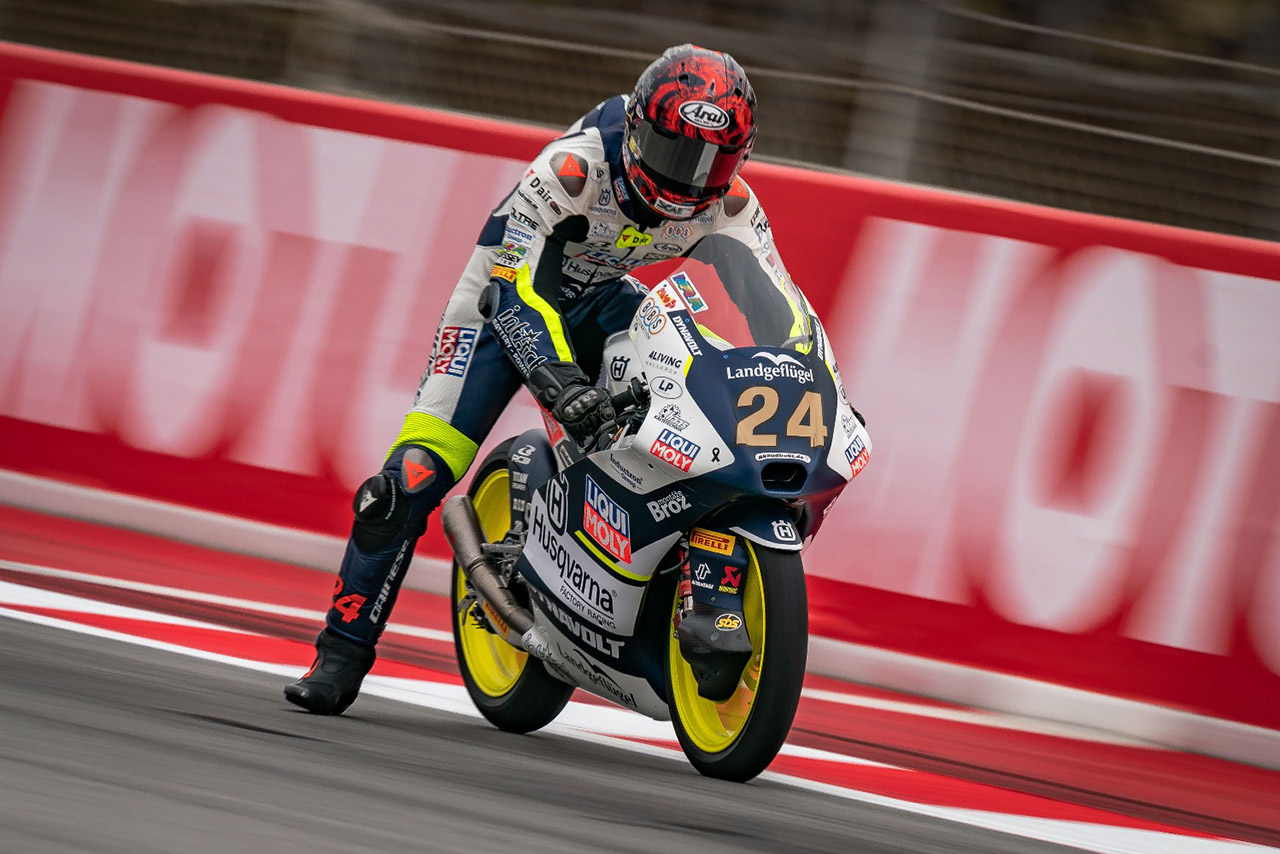 Moto3：鈴木竜生（Liqui Moly Husqvarna Intact GP）／2024MotoGP第20戦ソリダリティGP
