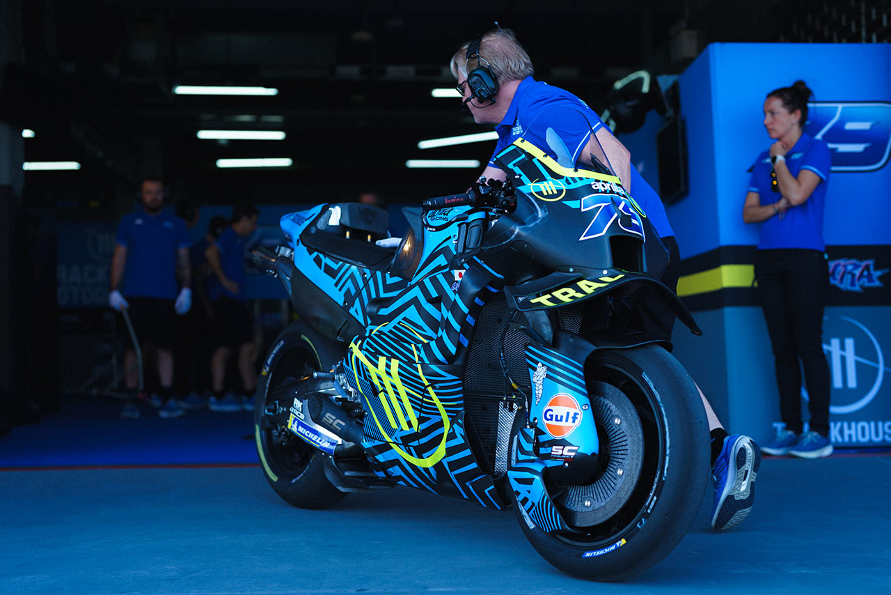 小椋藍、グリップレベルの低さを痛感「ブレーキングに集中して取り組んだ」／タイ公式テスト1日目