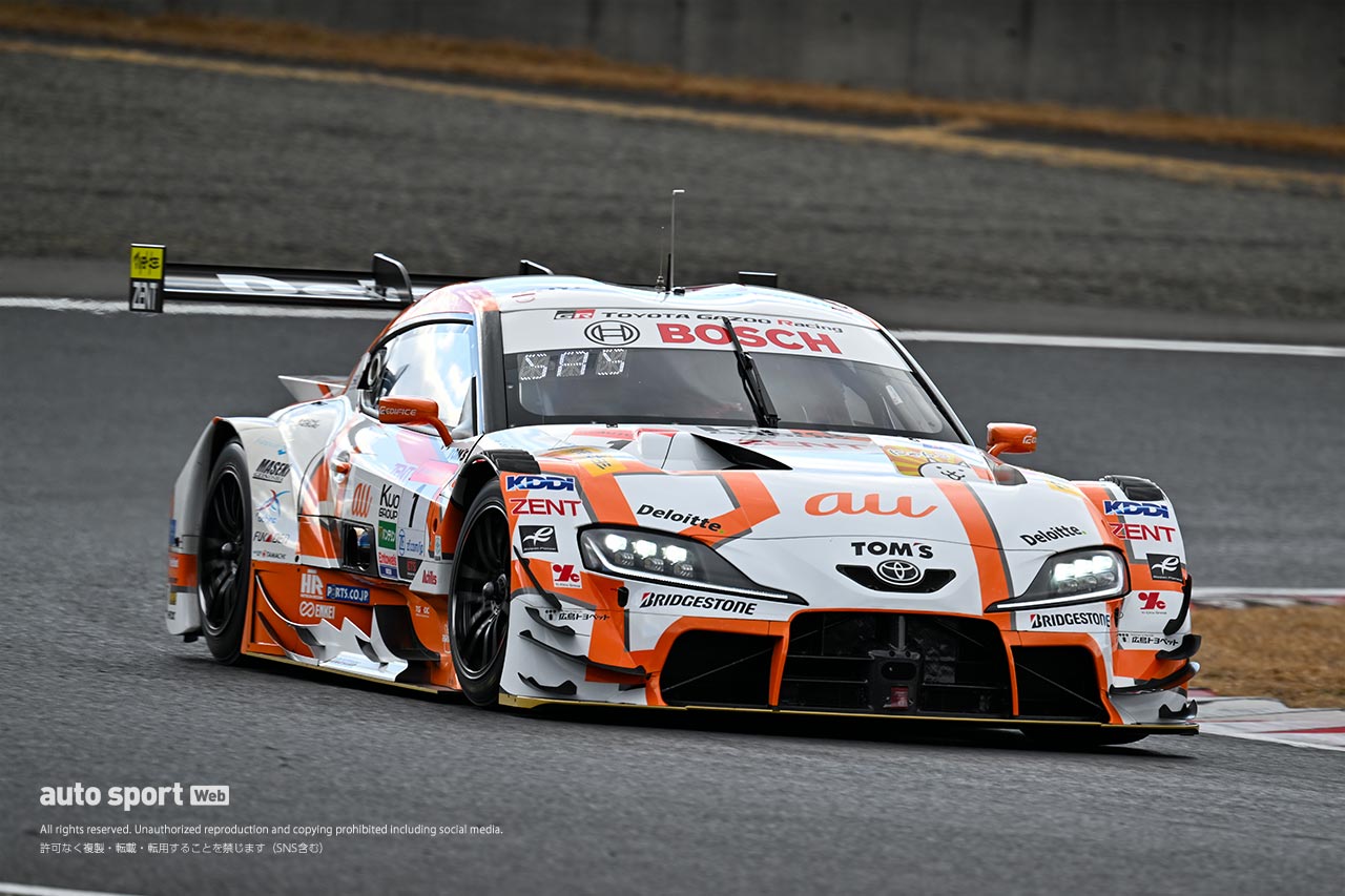 小雪舞う不安定な天候のなか岡山でスーパーGTのメーカーテストが行われる。初日は23号車Zが最速