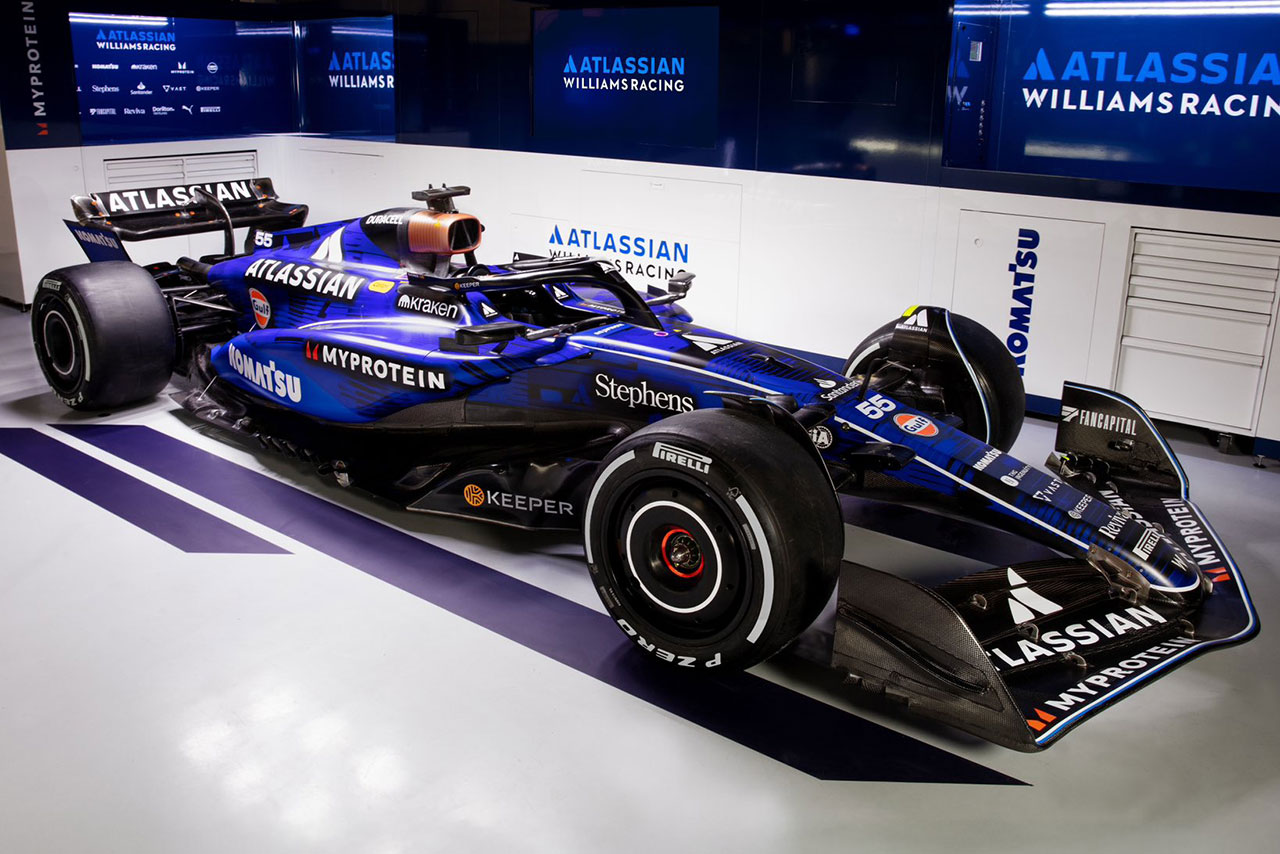 ウイリアムズF1の2025年型マシン『FW47』スペシャルリバリー