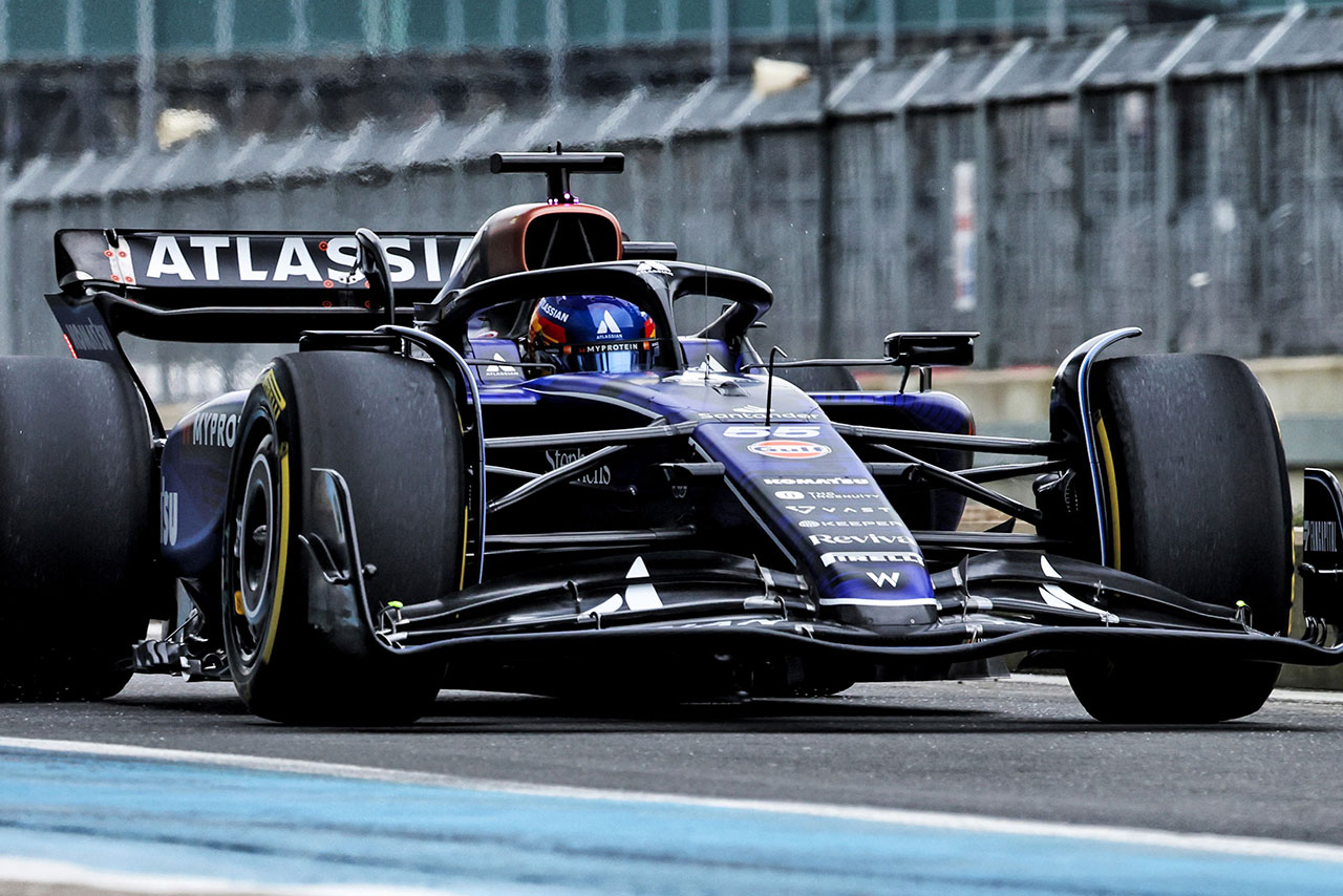 ウイリアムズF1の2025年型マシン『FW47』シェイクダウン
