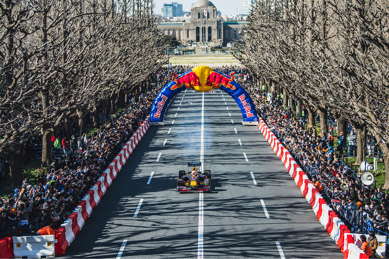 2019年3月に開催された『Red Bull Showrun Tokyo』の様子