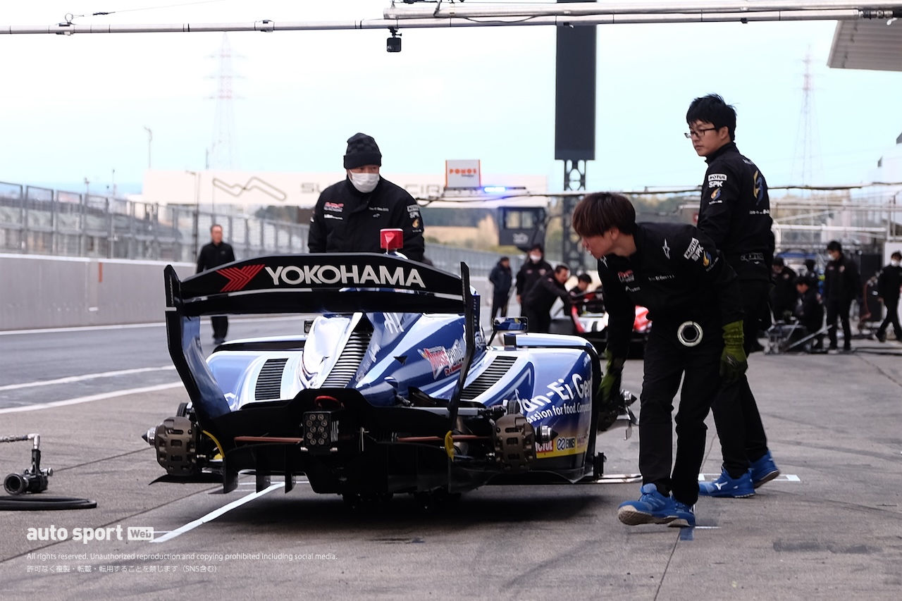 2025スーパーフォーミュラ鈴鹿公式テスト　搬入日の様子